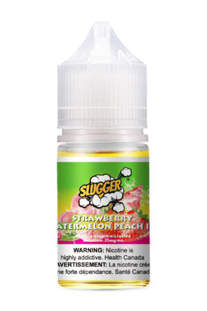 SLUGGER NIC SALT – STRAWBERRY WATERMELON PEACH ICE – 30ML (20MG-35MG-50MG) - Buy Online Vape On Best Prices From Pakistan Vape Shop | De Vapors Area