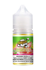 SLUGGER NIC SALT – STRAWBERRY WATERMELON PEACH ICE – 30ML (20MG-35MG-50MG) - Buy Online Vape On Best Prices From Pakistan Vape Shop | De Vapors Area