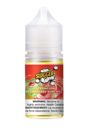 SLUGGER NIC SALT – WATERMELON STRAWBERRY KIWI ICE – 30ML (20MG-35MG-50MG) - Buy Online Vape On Best Prices From Pakistan Vape Shop | De Vapors Area