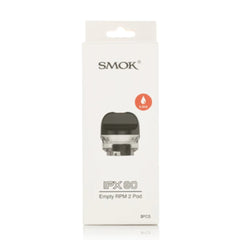 SMOK IPX 80 RPM 2 EMPTY CARTRIDGE - 5.5ML (3PCS/PACK) - Buy Online Vape On Best Prices From Pakistan Vape Shop | De Vapors Area