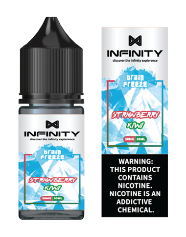 Infinity Brain Freeze Strawberry Kiwi Ice Nic Salt in Pakistan