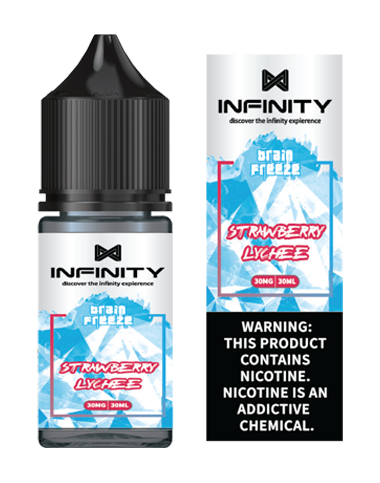 Infinity Brain Freeze Strawberry Lychee Ice Nic Salt in Pakistan