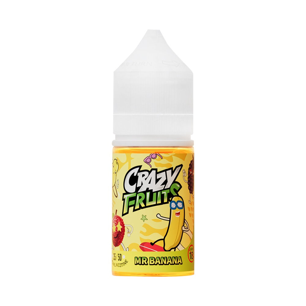 TOKYO CRAZY FRUITS NIC SALT – MR BANANA ICED – 30ML (35MG-50MG) - Buy Online Vape On Best Prices From Pakistan Vape Shop | De Vapors Area