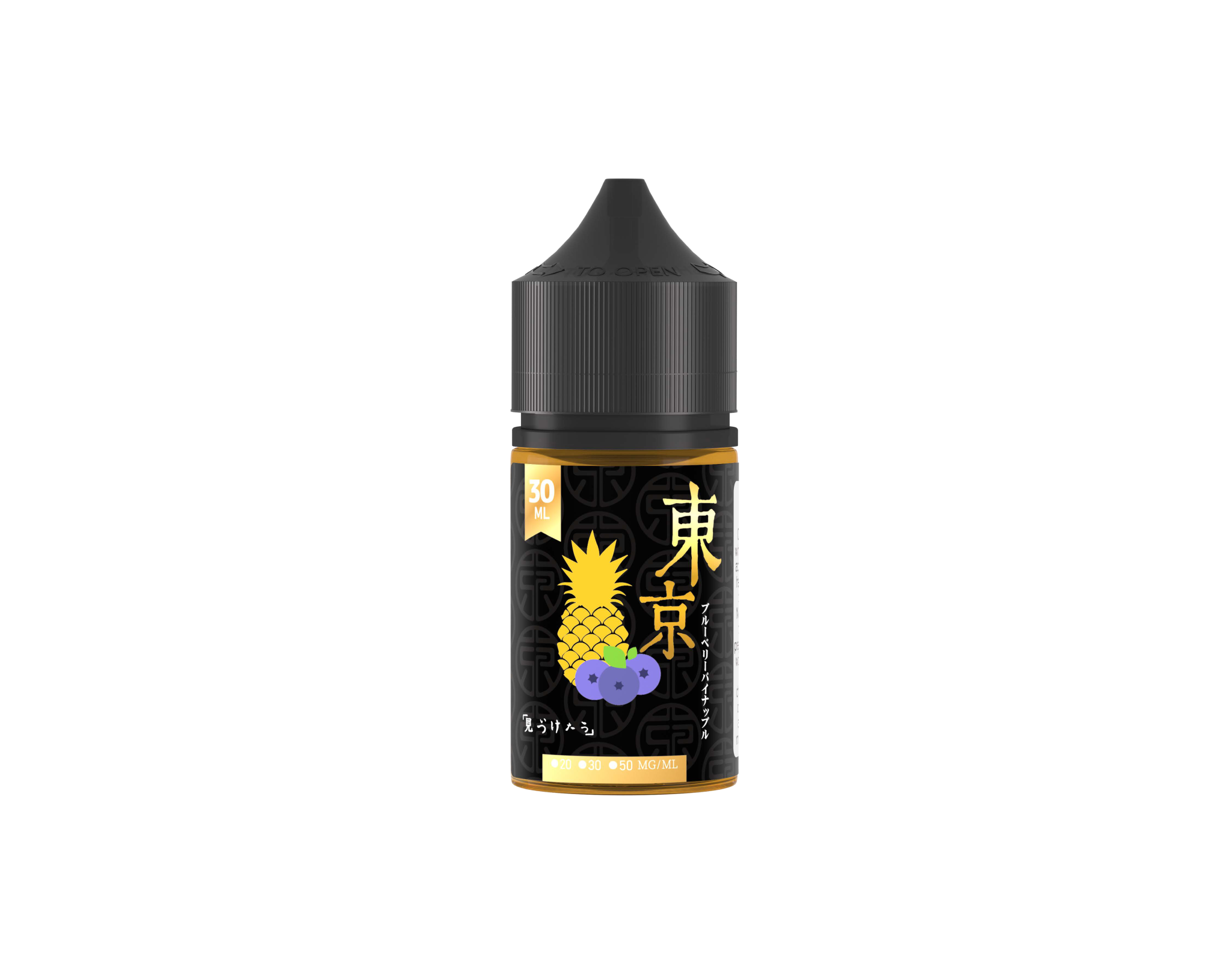 TOKYO GOLDEN SERIES NIC SALT – ICED BLAST ANANAS – 30ML (20MG-30MG-50MG) - Buy Online Vape On Best Prices From Pakistan Vape Shop | De Vapors Area