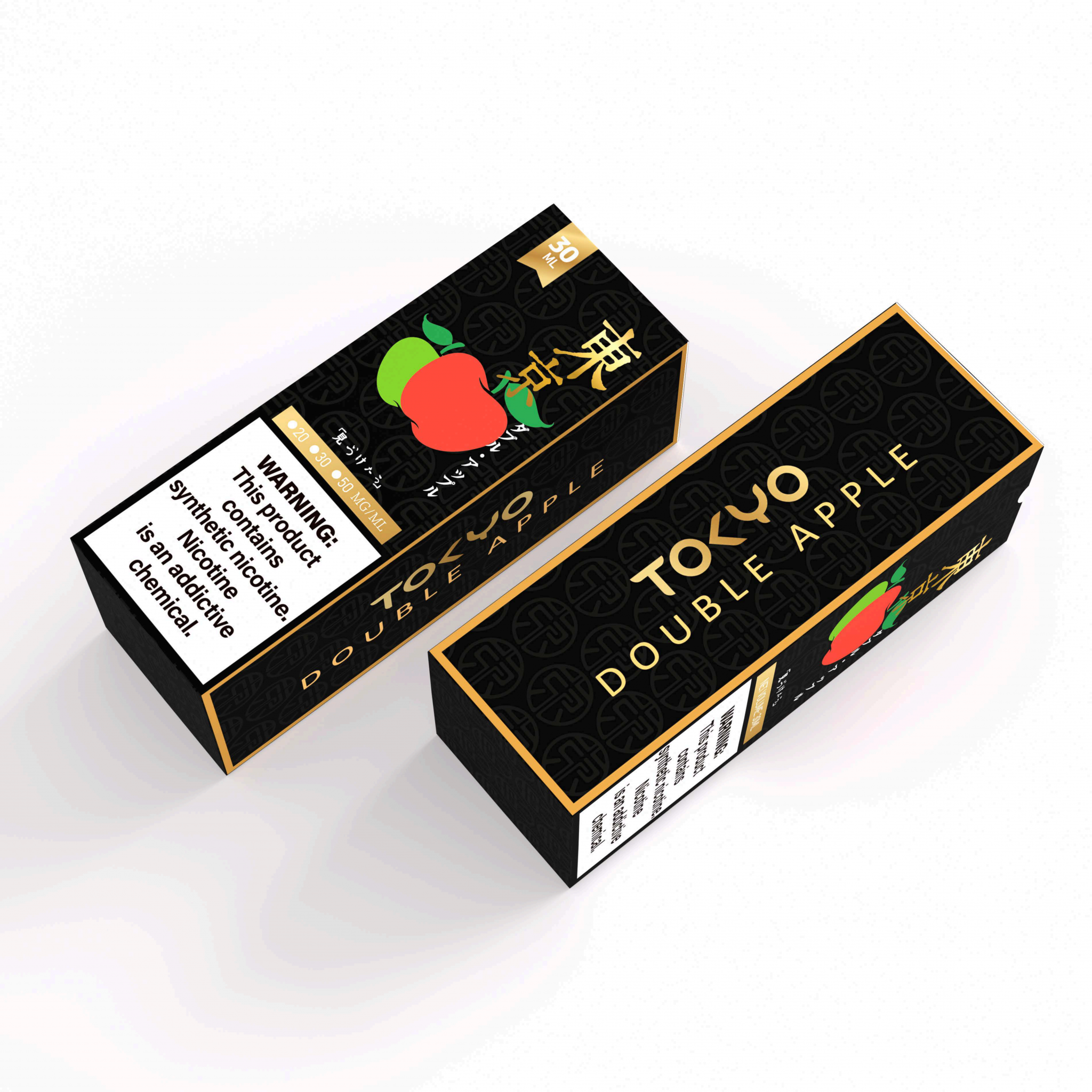 TOKYO GOLDEN SERIES NIC SALT – ICED DOUBLE APPLE – 30ML (20MG-30MG-50MG) - Buy Online Vape On Best Prices From Pakistan Vape Shop | De Vapors Area