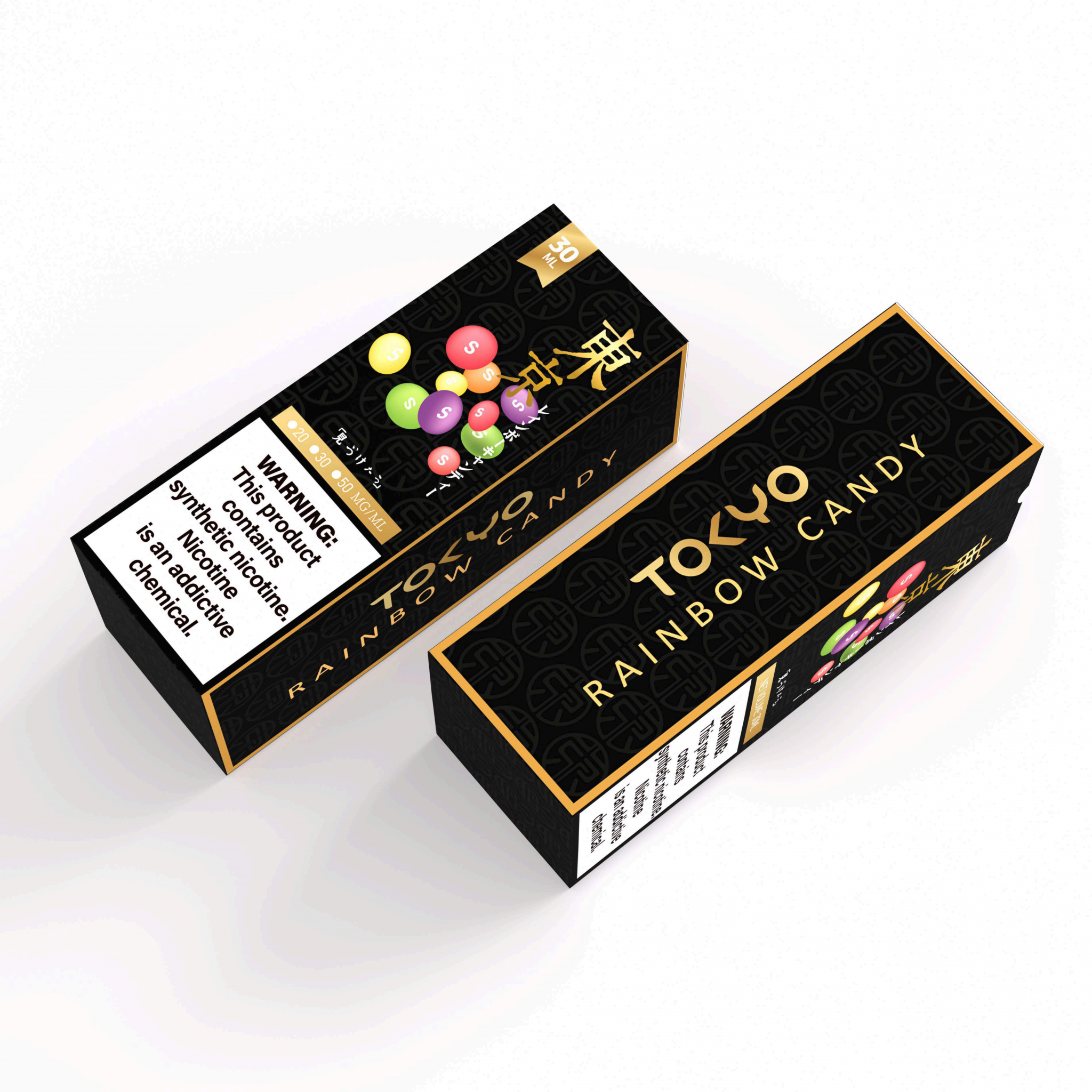 TOKYO GOLDEN SERIES NIC SALT – ICED RAINBOW CANDY – 30ML (20MG-30MG-50MG) - Buy Online Vape On Best Prices From Pakistan Vape Shop | De Vapors Area