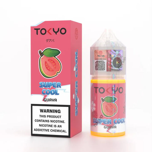 TOKYO SUPER COOL NIC SALT SERIES – GUAVA ICED – 30ML (35MG-50MG)