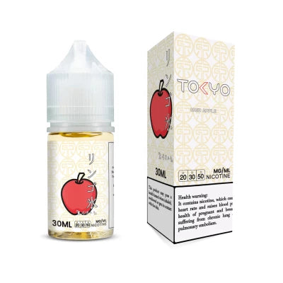 TOKYO E-LIQUIDS NIC SALT – ICED APPLE – 30ML (30MG-50MG) - Buy Online Vape On Best Prices From Pakistan Vape Shop | De Vapors Area