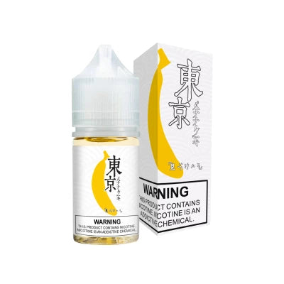 TOKYO E-LIQUIDS NIC SALT – ICED BANANA CAKE SALT – 30ML (30MG-50MG) - Buy Online Vape On Best Prices From Pakistan Vape Shop | De Vapors Area