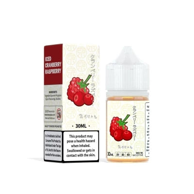 TOKYO E-LIQUIDS NIC SALT – ICED CRANBERRY RASPBERRY – 30ML (20MG-30MG-50MG) - Buy Online Vape On Best Prices From Pakistan Vape Shop | De Vapors Area