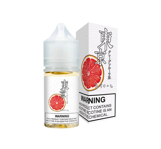 TOKYO E-LIQUIDS NIC SALT – ICED GRAPEFRUIT – 30ML (30MG-50MG) - Buy Online Vape On Best Prices From Pakistan Vape Shop | De Vapors Area