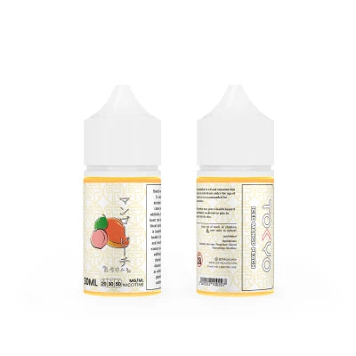 TOKYO E-LIQUIDS NIC SALT – ICED MANGO PEACH – 30ML (20MG-30MG-50MG) - Buy Online Vape On Best Prices From Pakistan Vape Shop | De Vapors Area