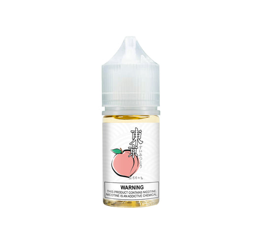 TOKYO E-LIQUIDS NIC SALT – ICED PEACH – 30ML (20MG-30MG-50MG) - Buy Online Vape On Best Prices From Pakistan Vape Shop | De Vapors Area