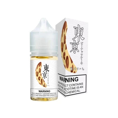 TOKYO E-LIQUIDS NIC SALT – ICED PEANUT BANANA CAKE – 30ML (20MG-30MG-50MG) - Buy Online Vape On Best Prices From Pakistan Vape Shop | De Vapors Area