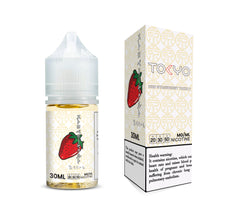 TOKYO E-LIQUIDS NIC SALT – ICED STRAWBERRY YAKULT – 30ML (30MG-50MG) - Buy Online Vape On Best Prices From Pakistan Vape Shop | De Vapors Area