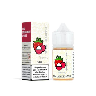 TOKYO E-LIQUIDS NIC SALT – ICED STRAWBERRY LYCHEE – 30ML (20MG-30MG-50MG) - Buy Online Vape On Best Prices From Pakistan Vape Shop | De Vapors Area