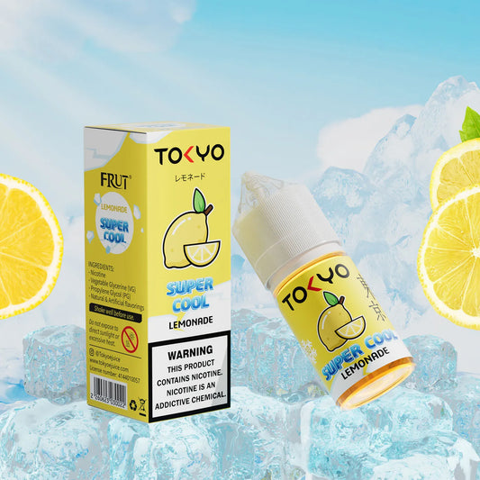 TOKYO SUPER COOL NIC SALT SERIES – LEMONADE ICED – 30ML (35MG-50MG)