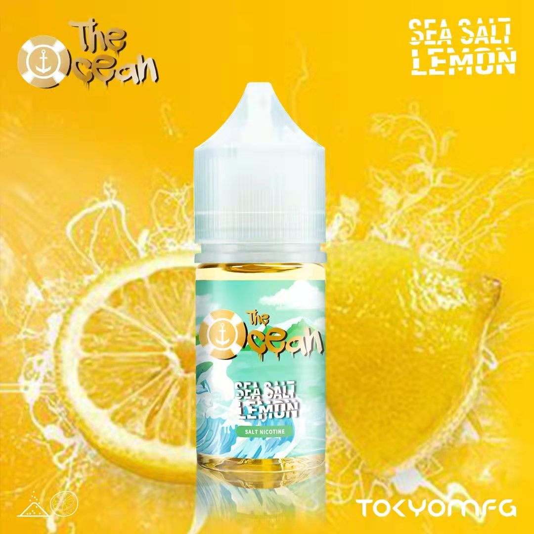 TOKYO THE OCEAN SERIES NIC SALT – ICED SEA SALT LEMON – 30ML (35MG-50MG) - Buy Online Vape On Best Prices From Pakistan Vape Shop | De Vapors Area