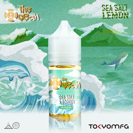 TOKYO THE OCEAN SERIES NIC SALT – ICED SEA SALT LEMON – 30ML (35MG-50MG) - Buy Online Vape On Best Prices From Pakistan Vape Shop | De Vapors Area