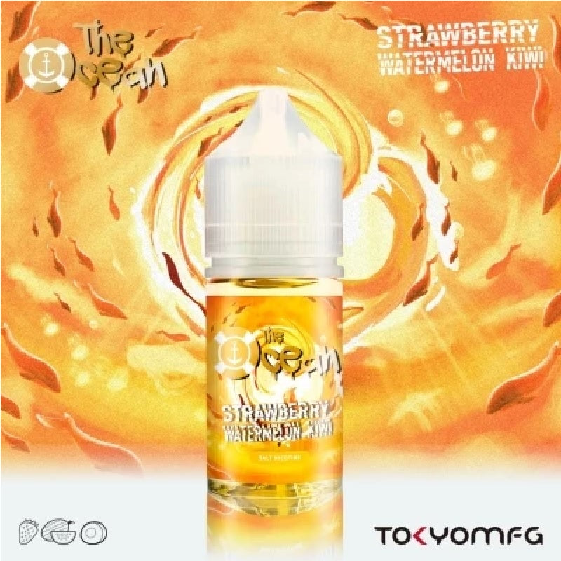 TOKYO THE OCEAN SERIES NIC SALT – ICED STRAWBERRY WATERMELON KIWI – 30ML (35MG-50MG) - Buy Online Vape On Best Prices From Pakistan Vape Shop | De Vapors Area