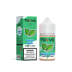 TOKYO SUPER COOL NIC SALT SERIES – MIGHTY MINT – 30ML (35MG-50MG) - Buy Online Vape On Best Prices From Pakistan Vape Shop | De Vapors Area