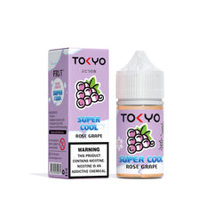 TOKYO SUPER COOL NIC SALT SERIES – ROSE GRAPE ICED – 30ML (35MG-50MG) - Buy Online Vape On Best Prices From Pakistan Vape Shop | De Vapors Area