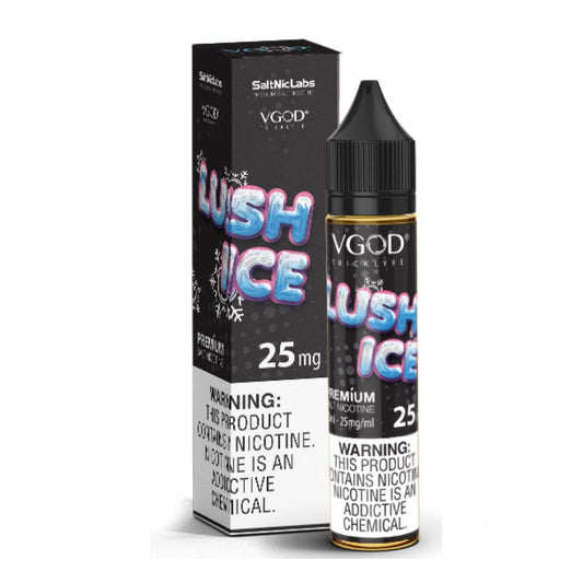 VGOD NIC SALT – LUSH ICE - 30ML (25MG-50MG) - Buy Online Vape On Best Prices From Pakistan Vape Shop | De Vapors Area